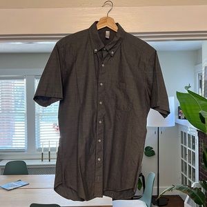 American Apparel short sleeve button down shirt